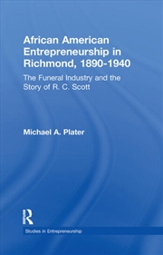 Buy African American Entrepreneurship in Richmond, 1890-1940