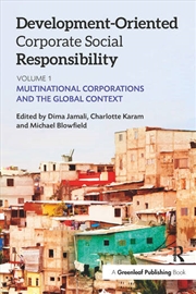 Buy Development-Oriented Corporate Social Responsibility: Volume 1