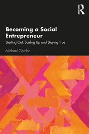 Buy Becoming a Social Entrepreneur