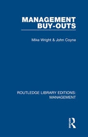 Buy Management Buy-Outs