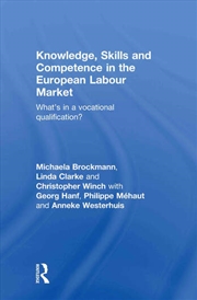 Buy Knowledge, Skills and Competence in the European Labour Market