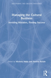 Buy Managing the Cultural Business