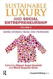 Buy Sustainable Luxury and Social Entrepreneurship Volume II