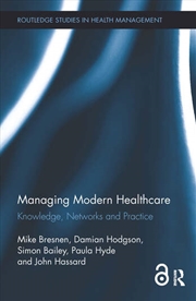 Buy Managing Modern Healthcare