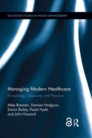 Buy Managing Modern Healthcare