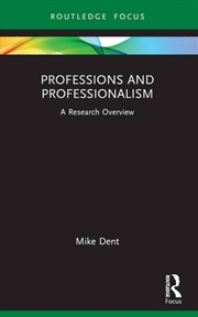 Buy Professions and Professionalism