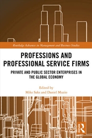 Buy Professions and Professional Service Firms