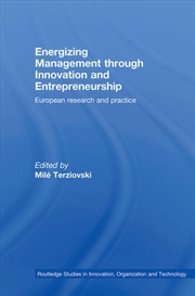 Buy Energizing Management Through Innovation and Entrepreneurship