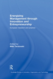 Buy Energizing Management Through Innovation and Entrepreneurship