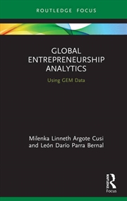 Buy Global Entrepreneurship Analytics