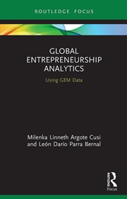 Buy Global Entrepreneurship Analytics
