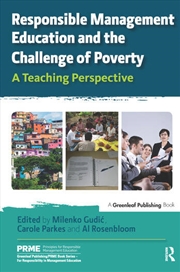 Buy Responsible Management Education and the Challenge of Poverty