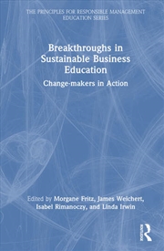 Buy Breakthroughs in Sustainable Business Education