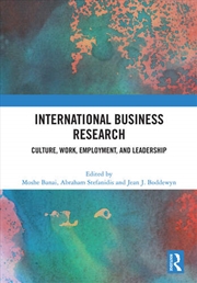 Buy International Business Research
