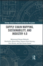 Buy Supply Chain Mapping, Sustainability, and Industry 4.0