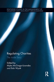 Buy Regulating Charities