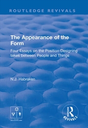 Buy The Appearance of the Form