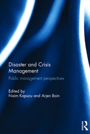 Buy Disaster and Crisis Management