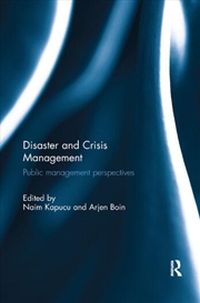Buy Disaster and Crisis Management