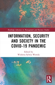 Buy Information, Security and Society in the COVID-19 Pandemic