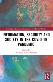 Buy Information, Security and Society in the COVID-19 Pandemic