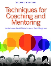 Buy Techniques for Coaching and Mentoring