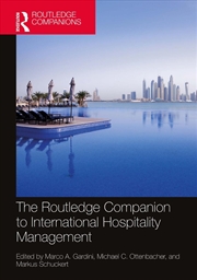 Buy The Routledge Companion to International Hospitality Management