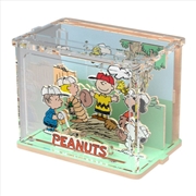 Buy Peanuts - Snoopy Baseball Time DIY Mini Scene (47 Pcs)