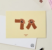 Buy Bt21 - Souvenir Edition Hangeul Postcard - Shooky Thanks