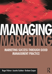 Buy Managing Marketing