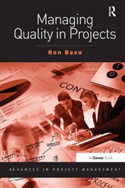 Buy Managing Quality in Projects