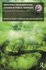 Buy Managing Organizational Change in Public Services