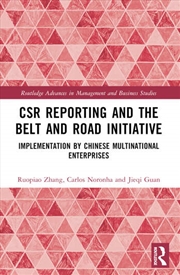 Buy CSR Reporting and the Belt and Road Initiative