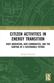 Buy Citizen Activities in Energy Transition