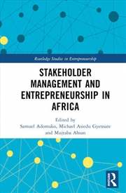 Buy Stakeholder Management and Entrepreneurship in Africa
