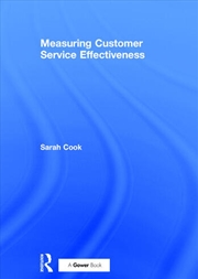 Buy Measuring Customer Service Effectiveness