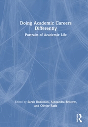 Buy Doing Academic Careers Differently