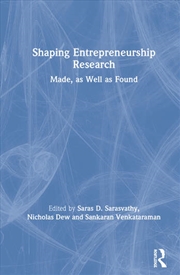 Buy Shaping Entrepreneurship Research