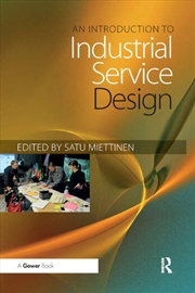 Buy An Introduction to Industrial Service Design