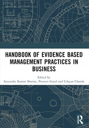 Buy Handbook of Evidence Based Management Practices in Business
