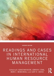 Buy Readings and Cases in International Human Resource Management
