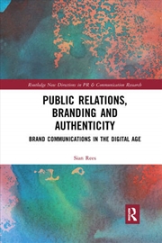 Buy Public Relations, Branding and Authenticity