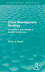 Buy Crisis Management Strategy