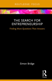 Buy The Search for Entrepreneurship