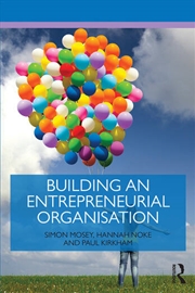 Buy Building an Entrepreneurial Organisation