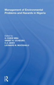 Buy Management of Environmental Problems and Hazards in Nigeria