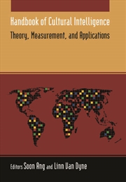 Buy Handbook of Cultural Intelligence