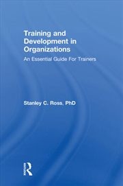 Buy Training and Development in Organizations