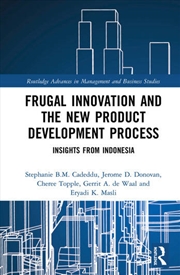 Buy Frugal Innovation and the New Product Development Process