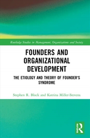 Buy Founders and Organizational Development
